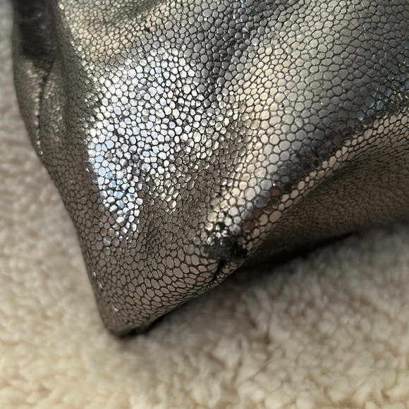 Coach Metallic Studded Shoulder Bag - Picture 5 of 11